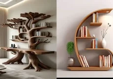 مدل کتابخانه ایستاده ساده + اتاقتان را منظم و جذاب کنید با مدلهای کتابخانه ایستاده ساده