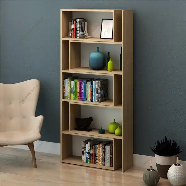 مدل کتابخانه ایستاده ساده + اتاقتان را منظم و جذاب کنید با مدلهای کتابخانه ایستاده ساده 