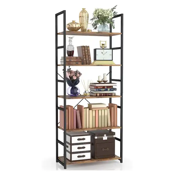مدل کتابخانه ایستاده ساده + اتاقتان را منظم و جذاب کنید با مدلهای کتابخانه ایستاده ساده 