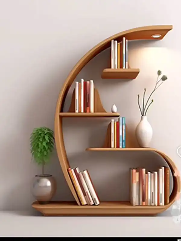 مدل کتابخانه ایستاده ساده + اتاقتان را منظم و جذاب کنید با مدلهای کتابخانه ایستاده ساده 