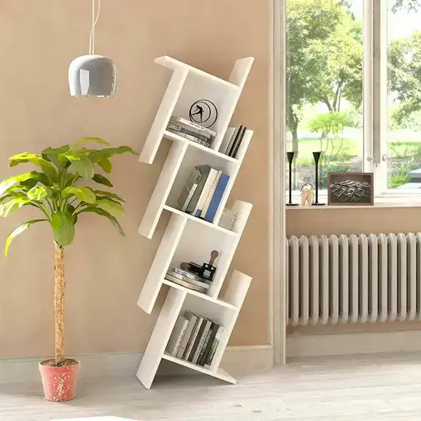مدل کتابخانه ایستاده ساده + اتاقتان را منظم و جذاب کنید با مدلهای کتابخانه ایستاده ساده 