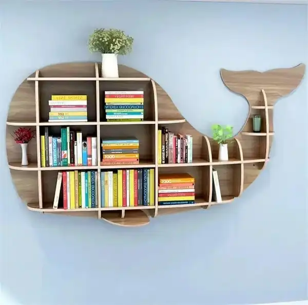 مدل کتابخانه اتاق بچه + مدلهای زیبا و کودک پسند و لاکچری اتاق بچه