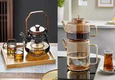 مدل کتری قوری شیشه ای + مدل کتری قوری شیشه ای ترند محبوب دلها را اینجا ببینید