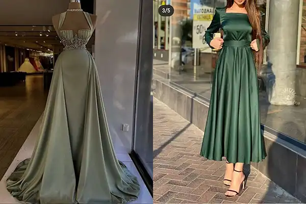 مدل لباس مجلسی با ساتن + مدل لباس مجلسی با ساتن گزینه ای برای ظاهر جذاب و لاکچری
