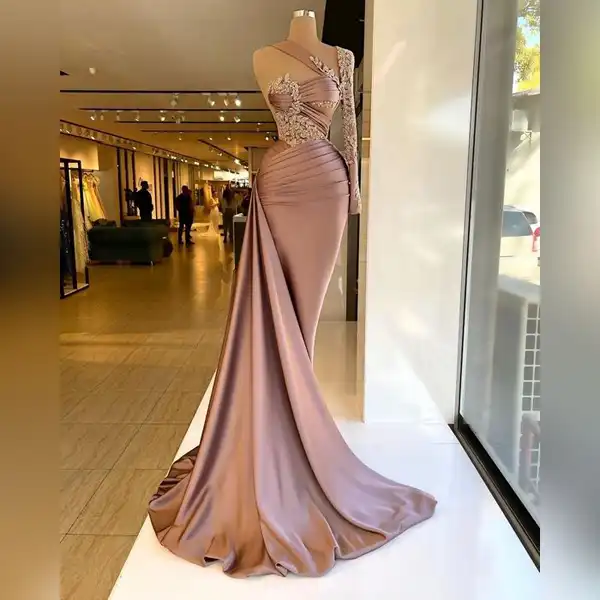 مدل لباس مجلسی با ساتن + مدل لباس مجلسی با ساتن گزینه ای برای ظاهر جذاب و لاکچری