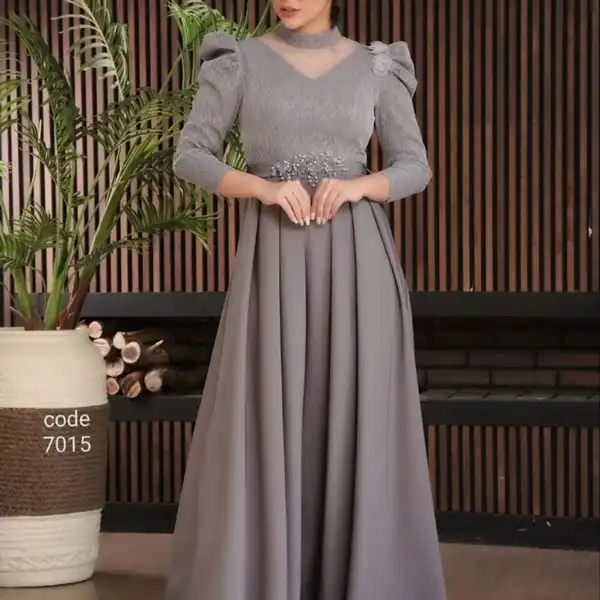 مدل لباس مجلسی برای عروسی + مدل لباس مجلسی کارهای مزونی لوکس برای عروسی