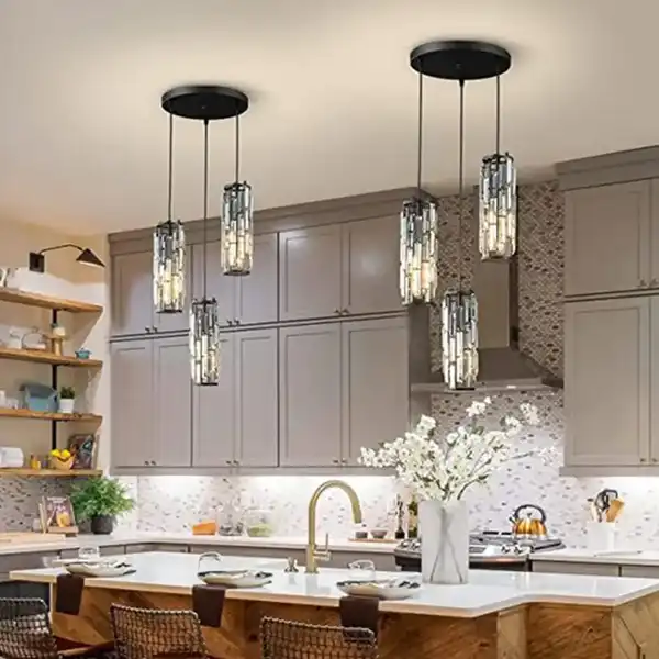 مدل لوستر برای آشپزخانه + ترکیبی از زیبایی کارایی با مدل لوستر برای آشپزخانه