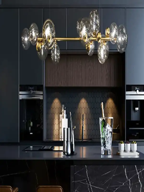 مدل لوستر برای آشپزخانه + ترکیبی از زیبایی کارایی با مدل لوستر برای آشپزخانه