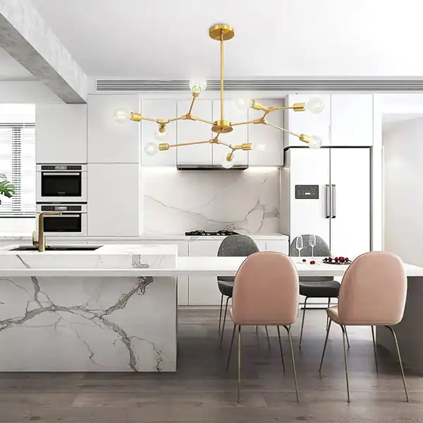 مدل لوستر برای آشپزخانه + ترکیبی از زیبایی کارایی با مدل لوستر برای آشپزخانه