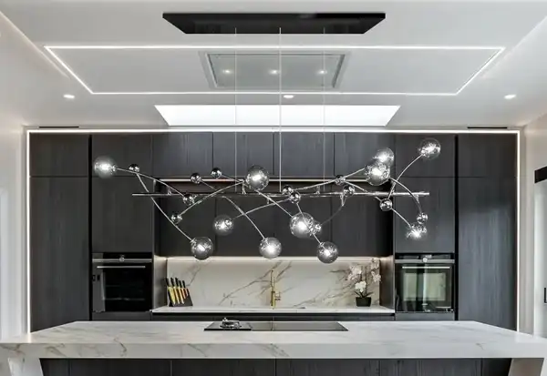 مدل لوستر برای آشپزخانه + ترکیبی از زیبایی کارایی با مدل لوستر برای آشپزخانه
