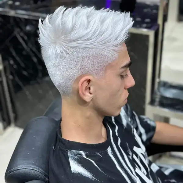 مدل مو اسپایکی یخی + جاوه یخ‌زده و جذاب مو با مدل مو اسپایکی یخی ترند و خاص