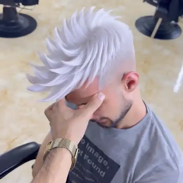 مدل مو اسپایکی یخی + جاوه یخ‌زده و جذاب مو با مدل مو اسپایکی یخی ترند و خاص