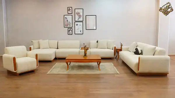 مدل مبل نیم ست ال + راحتی و زیبایی هم‌زمان با مدل مبل نیم ست ال