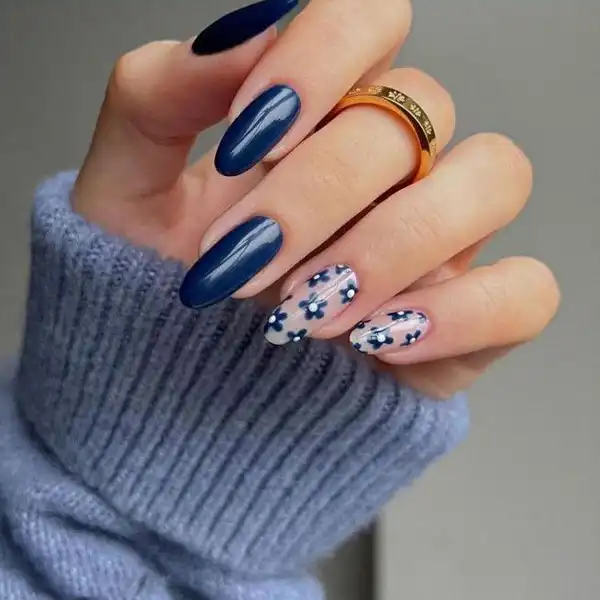 مدل ناخن ابی + مدل ناخن ابی ترند محبوب دخترانه با ظرافت و جذابیت بینظیر