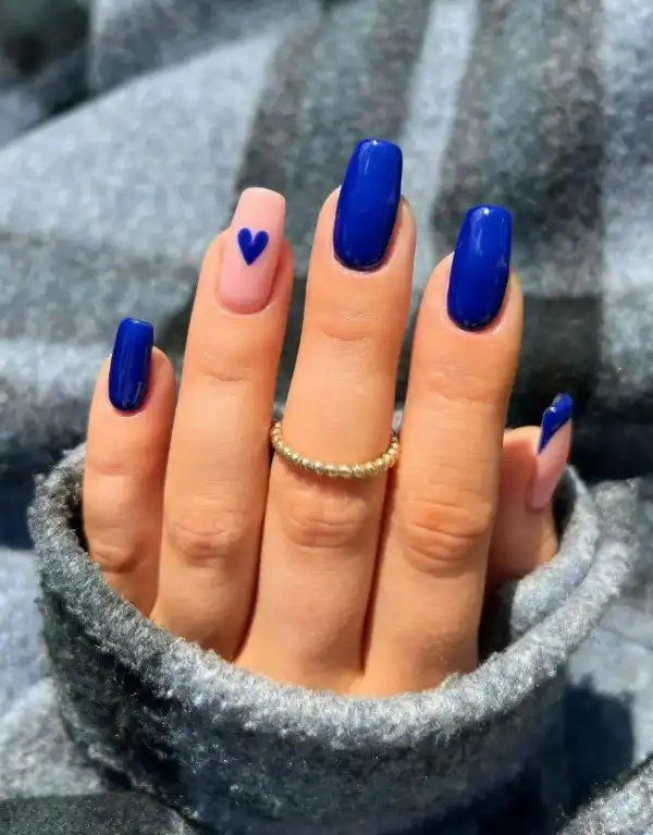 مدل ناخن ابی + مدل ناخن ابی ترند محبوب دخترانه با ظرافت و جذابیت بینظیر