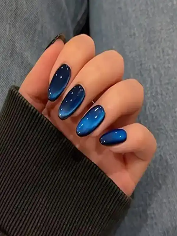 مدل ناخن ابی + مدل ناخن ابی ترند محبوب دخترانه با ظرافت و جذابیت بینظیر