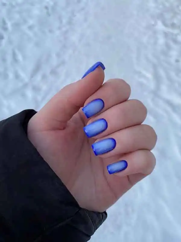 مدل ناخن ابی + مدل ناخن ابی ترند محبوب دخترانه با ظرافت و جذابیت بینظیر