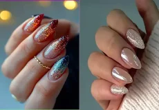 مدل ناخن امبره شاین + زیبایی و درخشش ناخن‌ها با مدل ناخن امبره شاین ترند
