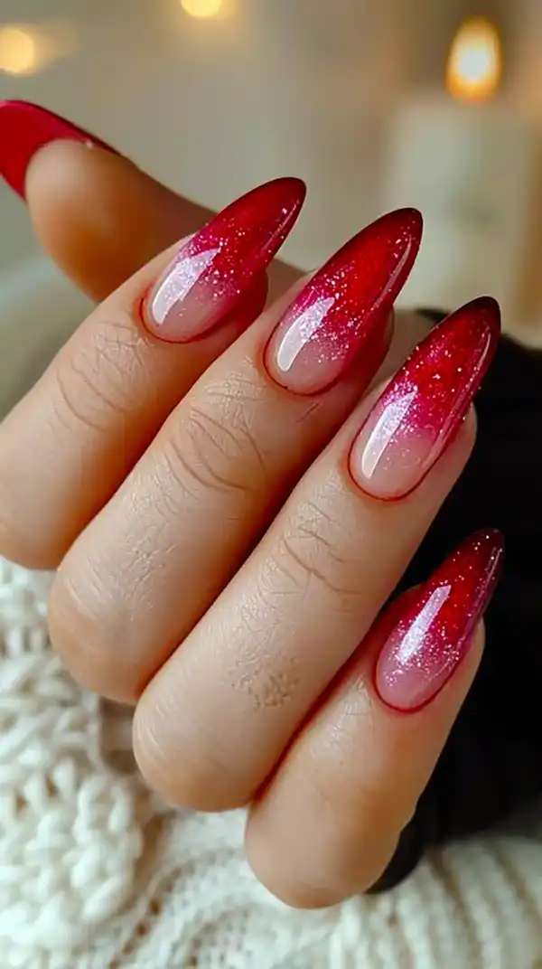 مدل ناخن امبره شاین + زیبایی و درخشش ناخنها با مدل ناخن امبره شاین ترند