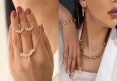 مدل نیم ست بدلیجات + مدل نیم ست بدلیجات ظریف و مدرن با طراحی‌های خاص