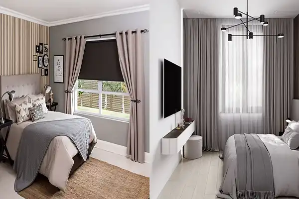 مدل پرده اتاق خواب + مدل پرده اتاق خواب انتخابی پرطرفدار برای ایجاد فضایی دلنشین