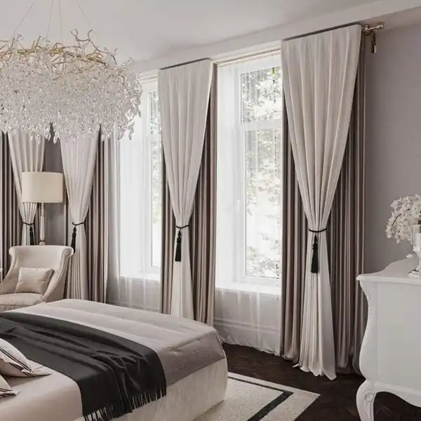 مدل پرده اتاق خواب + مدل پرده اتاق خواب انتخابی پرطرفدار برای ایجاد فضایی دلنشین