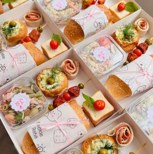 مدل پک پذیرایی شیک + مدل پک پذیرایی شیک با طراحی جذاب و بسته‌بندی لوکس