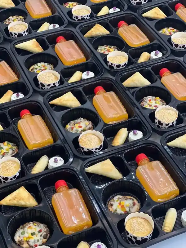 مدل پک پذیرایی شیک + مدل پک پذیرایی شیک با طراحی جذاب و بسته‌بندی لوکس