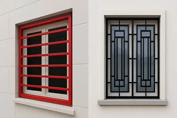 مدل پنجره آهنی ویلایی + از محبوب‌ترین گزینه‌ها در میان مشتریان مدل پنجره آهنی ویلایی 