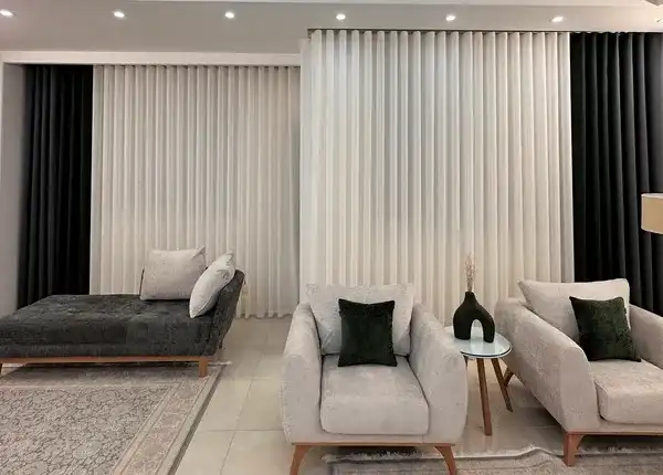 مدل پرده مینیمال + گرایش بیشتر به سادگی با مدل پردههای مینیمال شیک و ترند