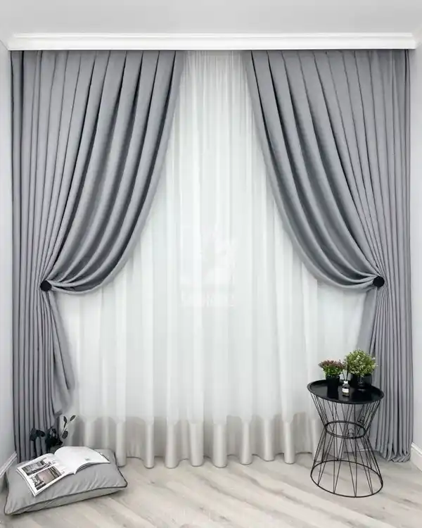 مدل پرده مینیمال + گرایش بیشتر به سادگی با مدل پردههای مینیمال شیک و ترند