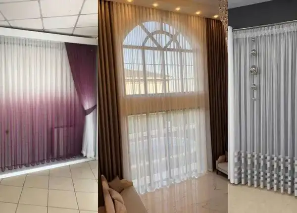 مدل پرده مینیمال + گرایش بیشتر به سادگی با مدل پردههای مینیمال شیک و ترند