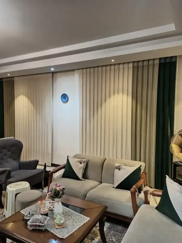 مدل پرده پذیرایی + مدل پرده پذیرایی مدرن و ایجاد فضایی آرام و شیک