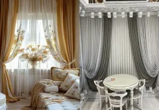 مدل پرده لاکچری +یا این مدل‌های جذاب و دیدنی پرده های لاکچری منزل خود را به سطح جدیدی از تنوع و خلاقیت برسانید