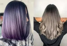 مدل رنگ مو آمبره + چهره شاداب تر با مدل رنگ مو آمبره با طیف رنگی گسترده