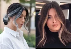 مدل رنگ مو فیس فریم + با مدل رنگ مو فیس فریم، چهره‌تان را قاب کنید