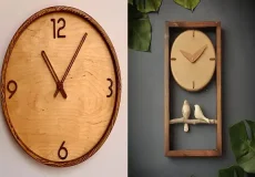 مدل ساعت دیواری ام دی اف + مدل ساعت دیواری ام دی اف کلاسیک،لوکس،مدرن