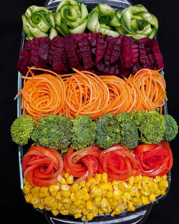 مدل سالاد کاهو + تزیین سالاد کاهو و خیار مجلسی با مدلهای جدید و شیک