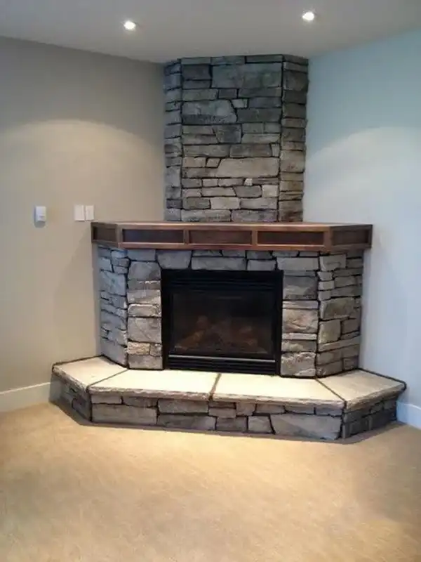 مدل شومینه سنگی + خلق فضایی چشم نواز و جذاب با شومینه های سنگی در نشیمن