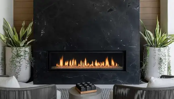 مدل شومینه سنگی + خلق فضایی چشم نواز و جذاب با شومینه های سنگی در نشیمن