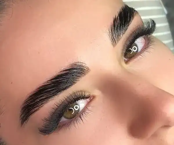 مدل تاتو ابرو جدید + ابروهایی قرینه،پرپشت و طبیعی با مدل تاتو ابرو جدید