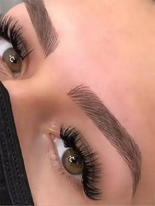 مدل تاتو ابرو جدید + ابروهایی قرینه،پرپشت و طبیعی با مدل تاتو ابرو جدید