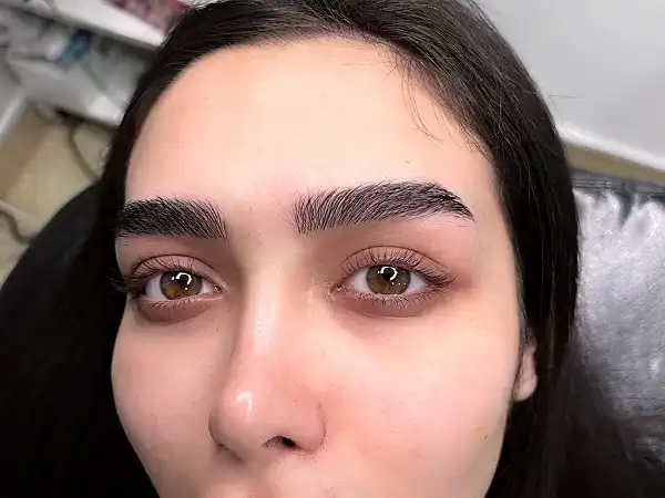 مدل تاتو ابرو جدید + ابروهایی قرینه،پرپشت و طبیعی با مدل تاتو ابرو جدید