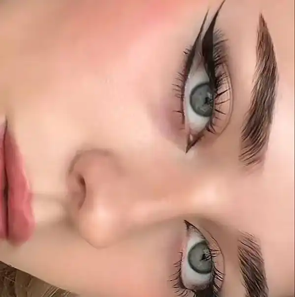 مدل تاتو خط چشم گربه ای + مدل تاتو خط چشم گربه ای و جلوه جادویی و گیرا چشمها 