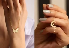 مدل تو گردنی لاکچری + مدل تو گردنی لاکچری از شیک ترین انواع زیورآلات