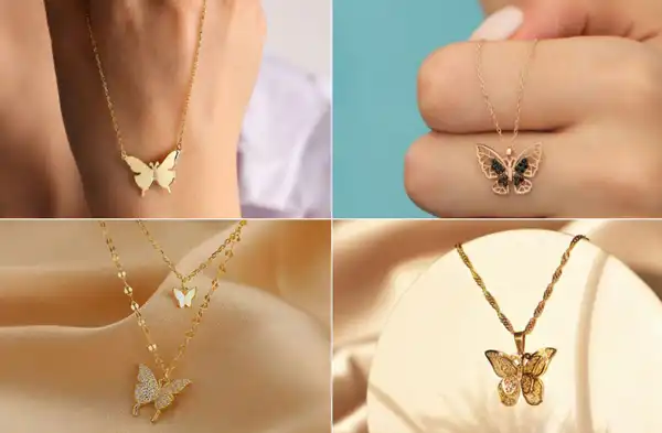 مدل تو گردنی لاکچری + مدل تو گردنی لاکچری از شیک ترین انواع زیورآلات