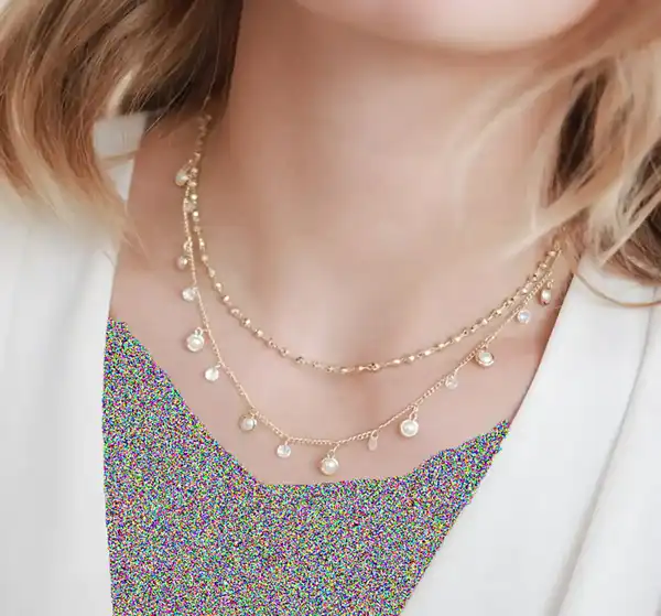 مدل تو گردنی لاکچری + مدل تو گردنی لاکچری از شیک ترین انواع زیورآلات