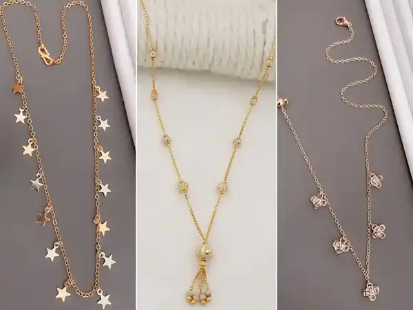 مدل تو گردنی لاکچری + مدل تو گردنی لاکچری از شیک ترین انواع زیورآلات