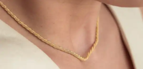 مدل زنجیر طلا ایتالیایی زنانه + مدل زنجیر طلا ایتالیایی زنانه محبوب و کلاسیک