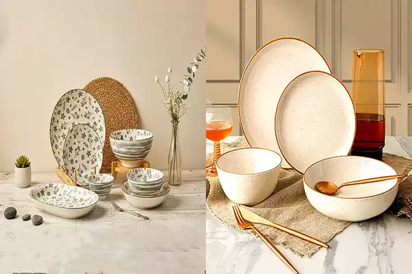 مدل ظرف غذاخوری جدید + میزی جذاب و چشمگیر با مدل ظرف غذاخوری جدید